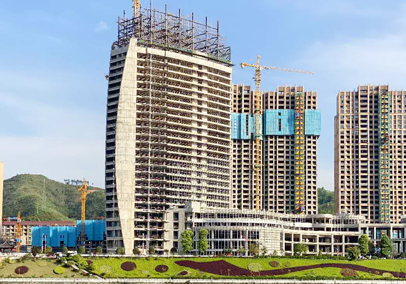 安化华莱国际酒店钢结构工程
